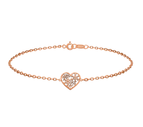 ZILIA Snowflake Gold 14K Bracelet