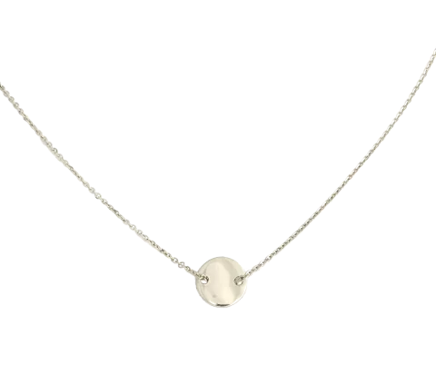 ZILIA Circle Silver 925 Necklace
