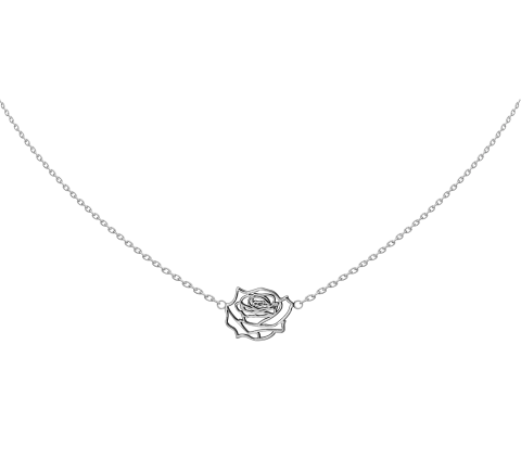 ZILIA Rose Silver 925 Necklace