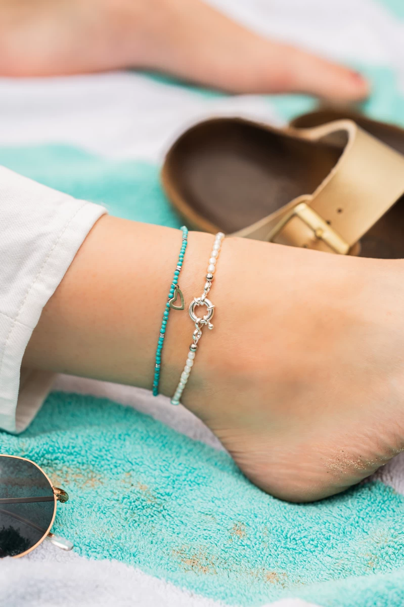 ZILIA Bora Heart Silver 925 Anklet