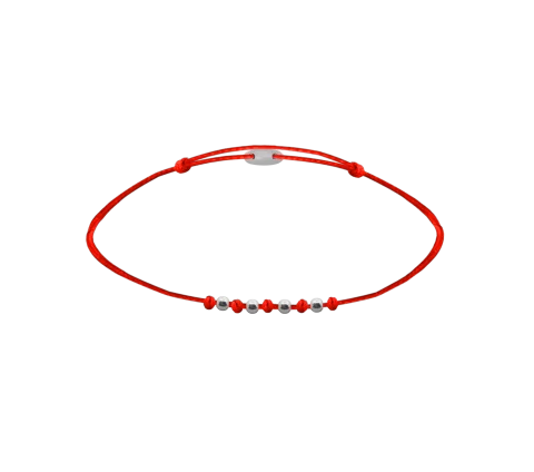 ZILIA Red Protective Baby Silver 925 Thread Bracelet