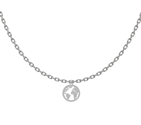 ZILIA Earth Silver 925 Men's Necklace