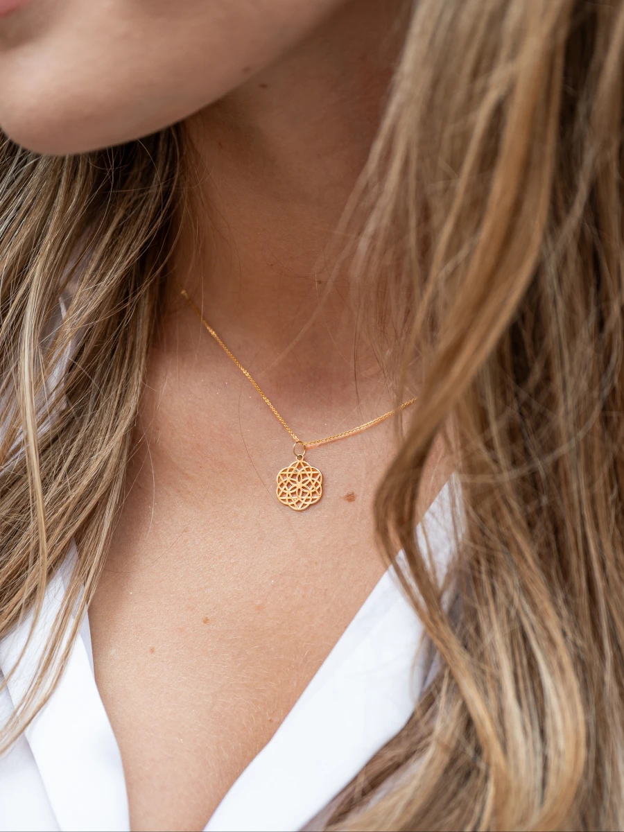 ZILIA Flower Of Life Gold 14K Necklace