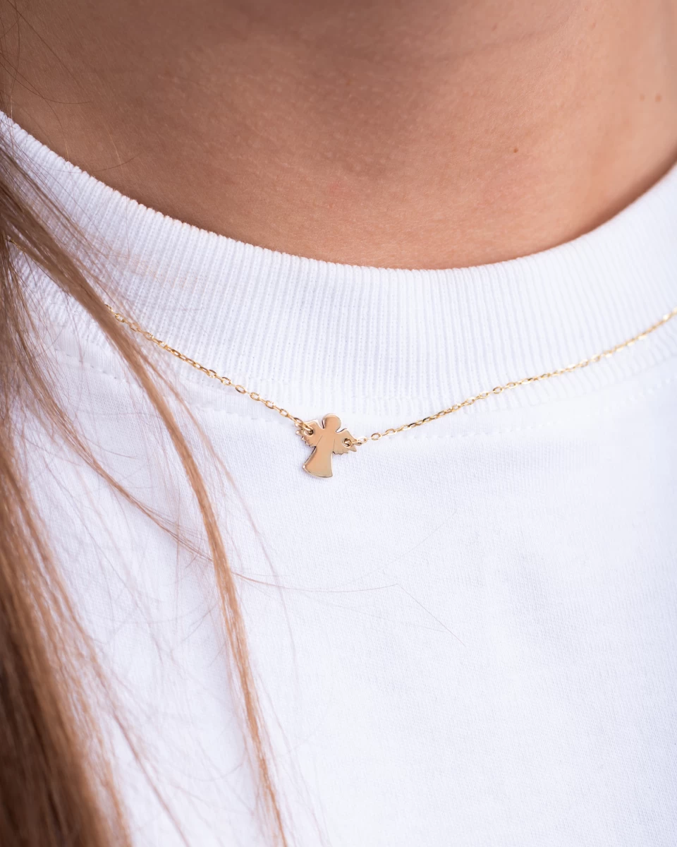 Angel Silver Necklace