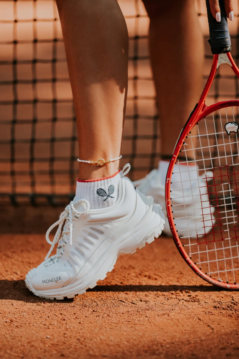 White Freshwater Pearl Rice Shaped Yellow Gold Plated Silver 925 Anklet