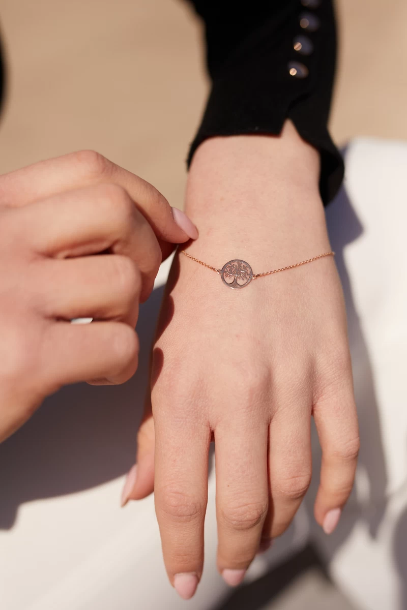 Tree of Life Silver Bracelet