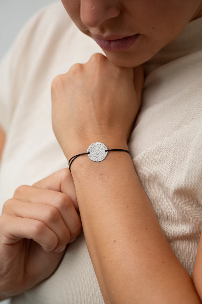 ZILIA Talisman Silver 925 Thread Bracelet