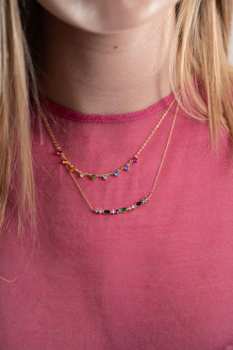 ZILIA Rainbow Silver 925 Necklace