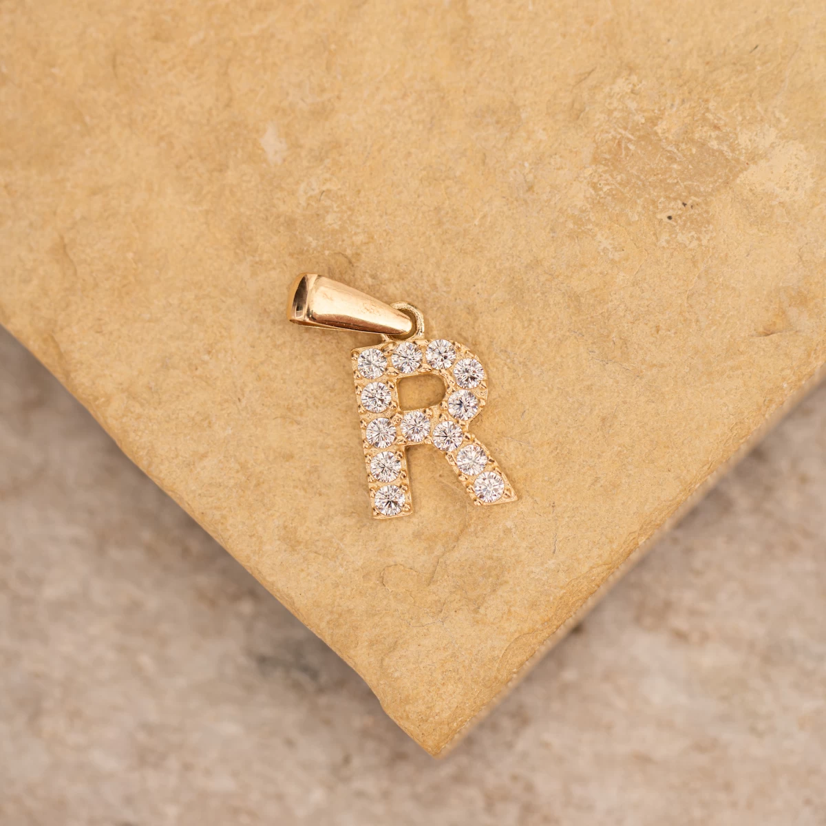 ZILIA Letter Élise Gold 14K Necklace