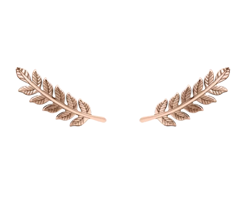 ZILIA Leaf Gold 14K Earrings