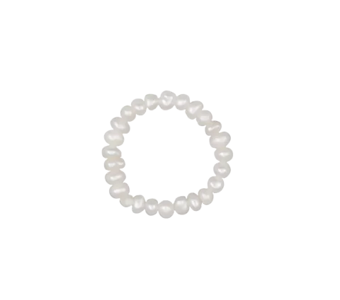 ZILIA White Ghost Pearl Silver 925 Ring