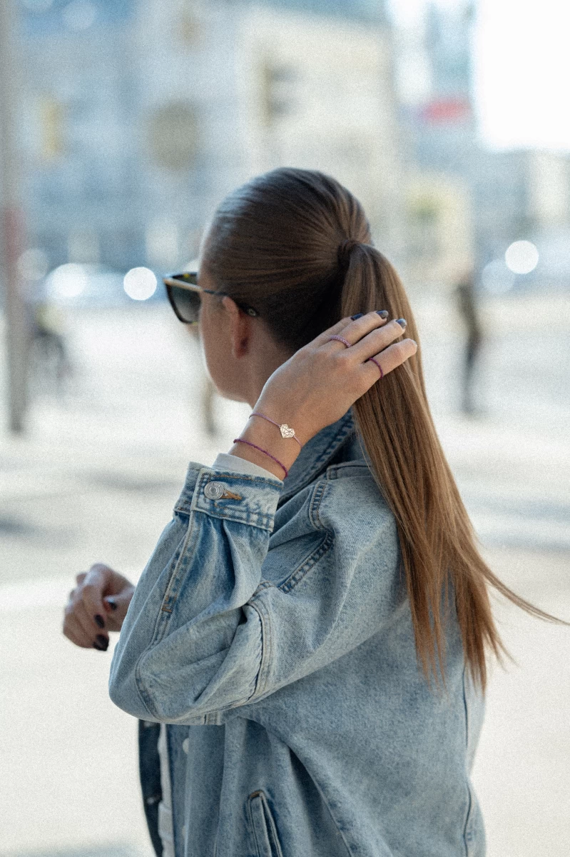 Ruby Silver 925 Bracelet