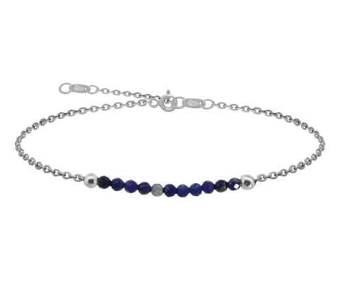 ZILIA Lapis Silver 925 Anklet