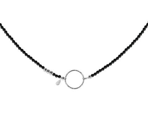 ZILIA  Gemstone Quintessa Silver 925 Necklace