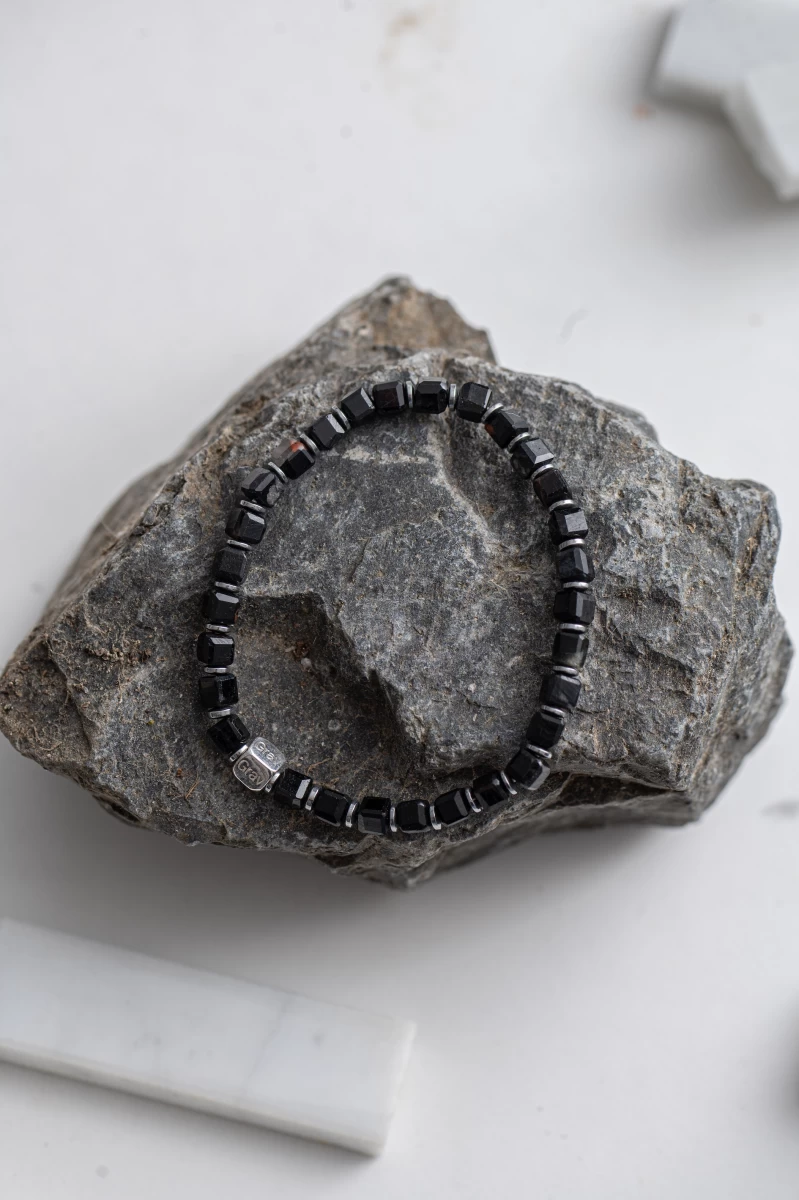 ZILIA Apollo Onyx Men Mineral Bracelet