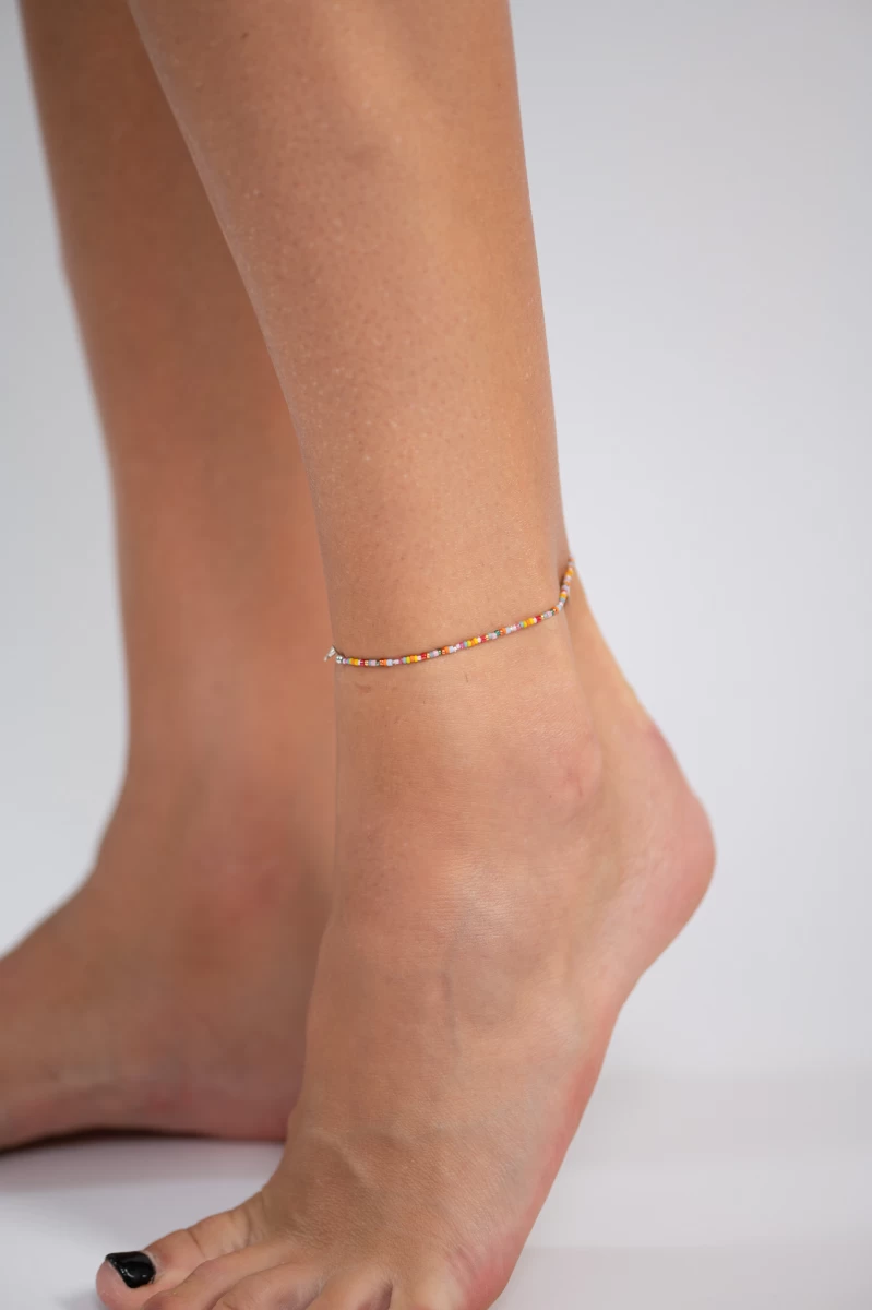 ZILIA Rainbow Silver 925 Anklet