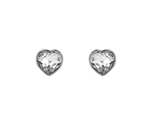 ZILIA Crystal Heart Silver 925 Earrings