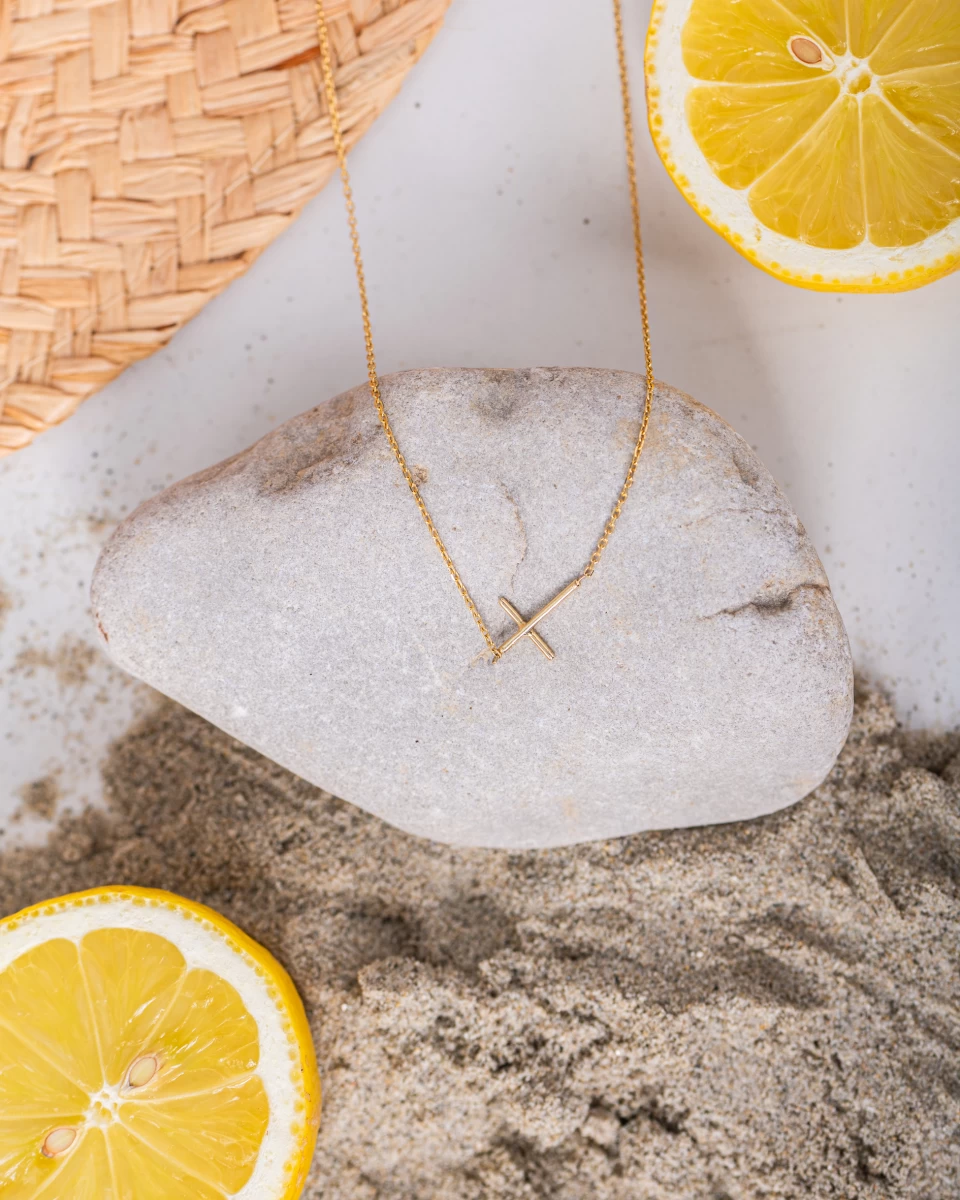 Cross Silver Necklace