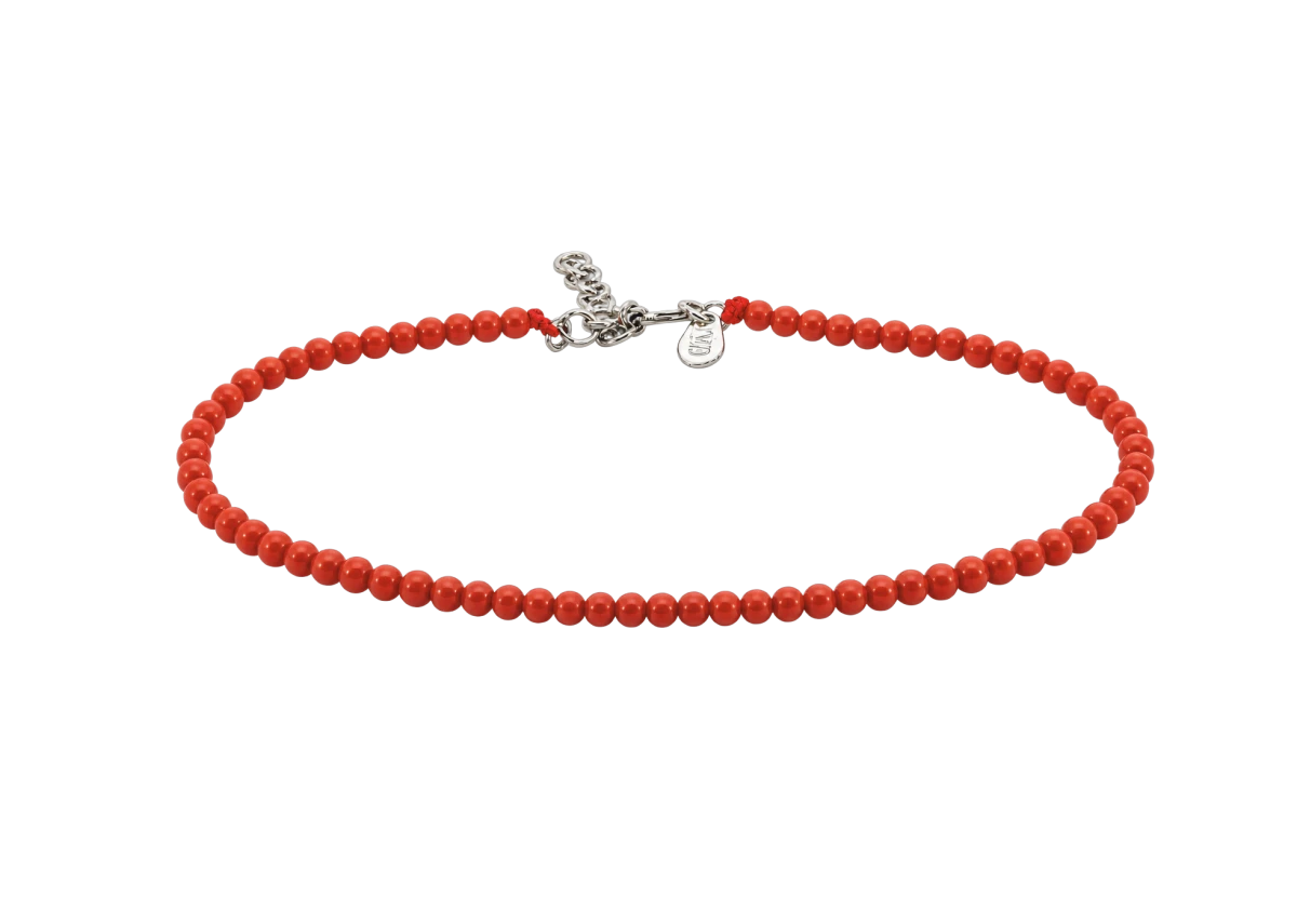 Coral Silver 925 Bracelet