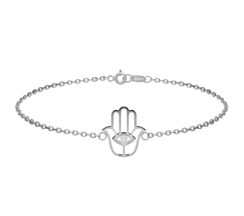 ZILIA Hamsa Silver 925 Bracelet