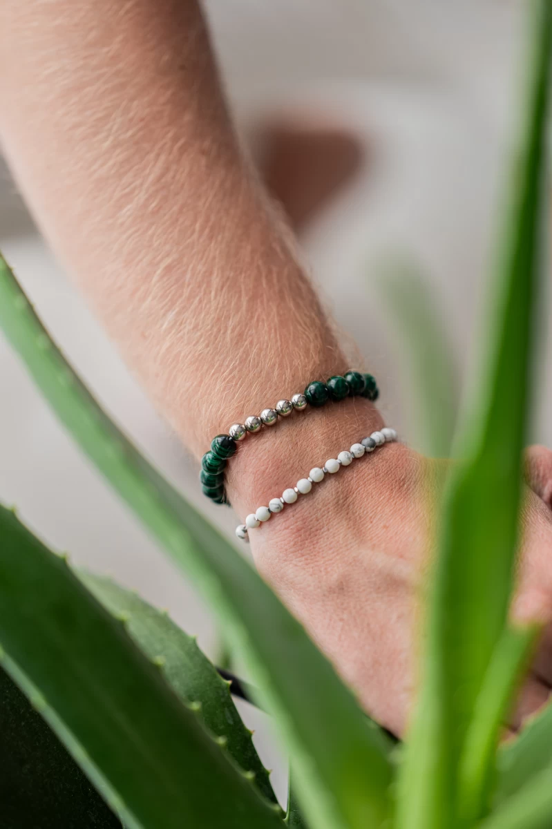 Zilia Hunter Men 2 Silver 925 Thread Bracelet