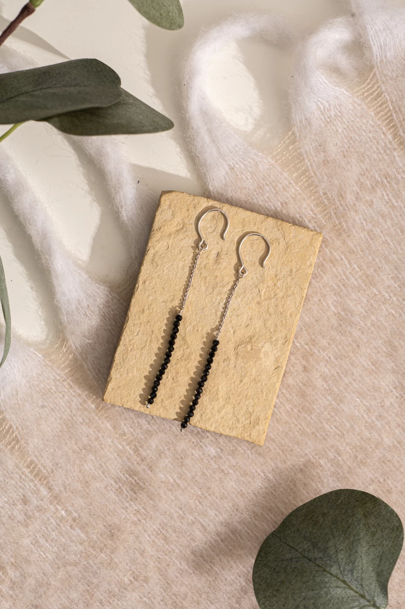 Spinell Mineral Silver 925 Earrings