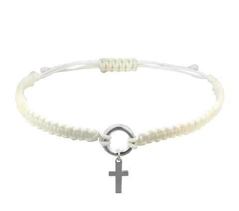 ZILIA Macrame Double Silver 925 Bracelet