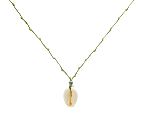 ZILIA Twist Shell Silver 925 Thread Necklace
