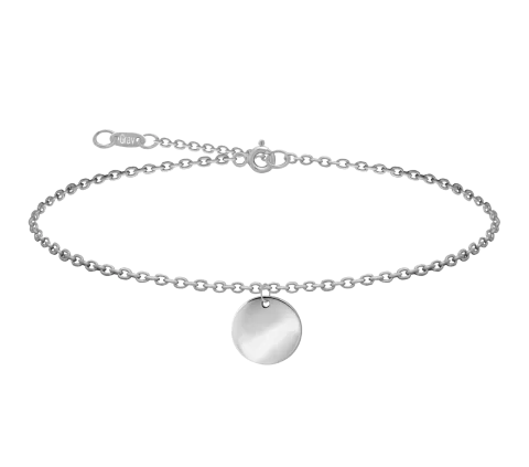 ZILIA Circle Silver 925 Anklet