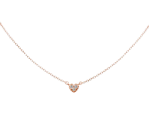 ZILIA Chloee Heart Gold 14K Necklace