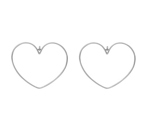 ZILIA Bigheart Silver 925 Earrings