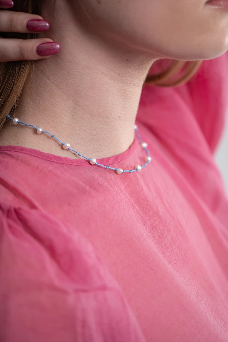 ZILIA Howlit Silver 925 Necklace