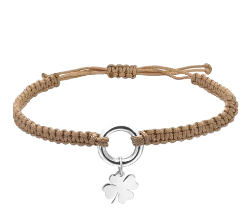 ZILIA Macrame Double Silver 925 Bracelet