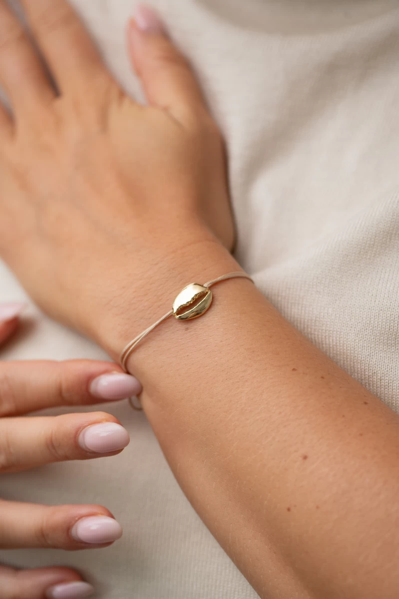 ZILIA Kauri Shell Silver 925 Thread Bracelet