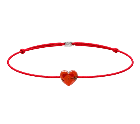 ZILIA Terra Heart Mineral Thread Bracelet