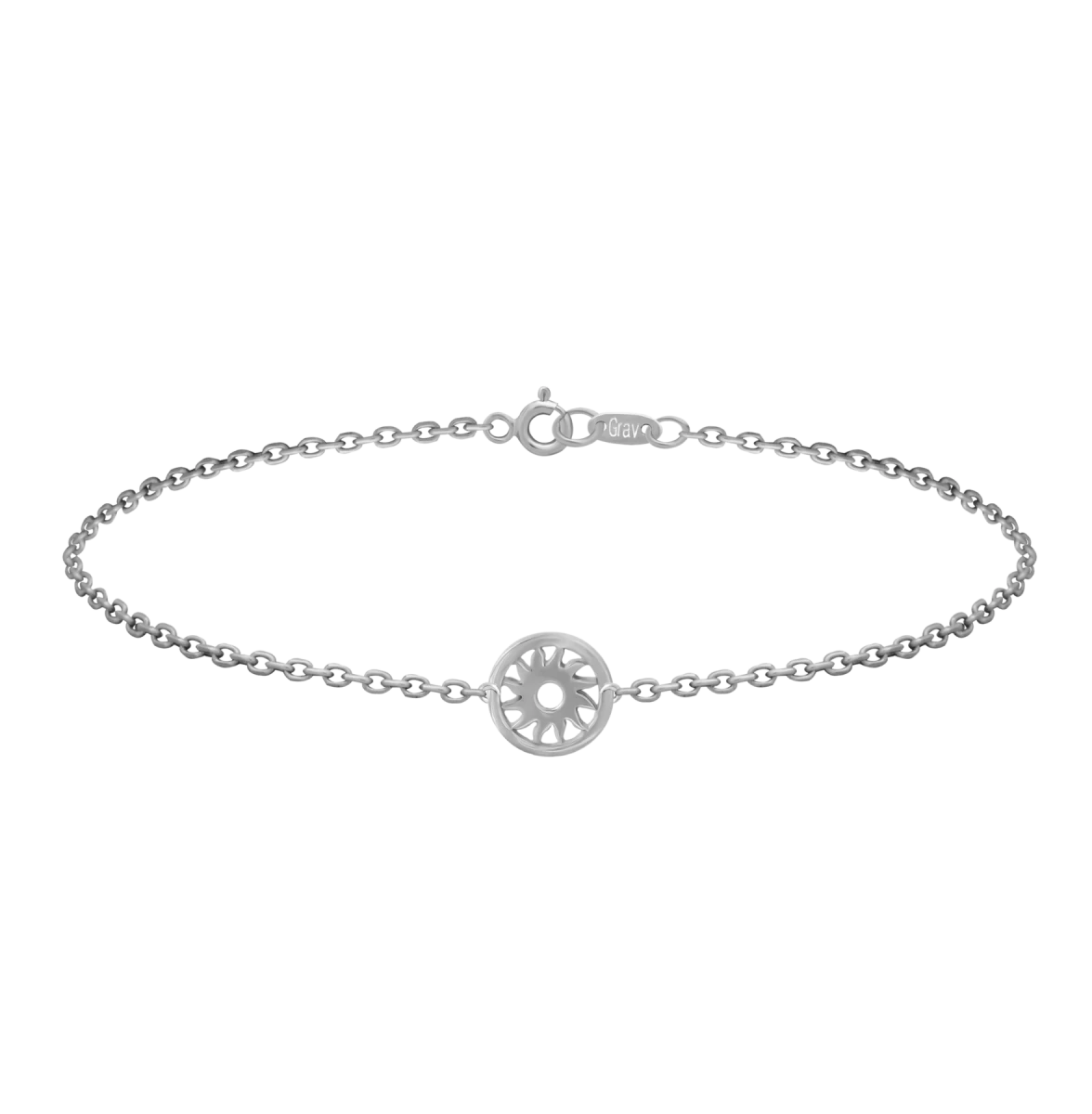 Sun Silver Bracelet