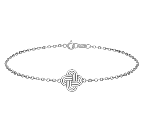 ZILIA Solomon Knot Silver 925 Bracelet