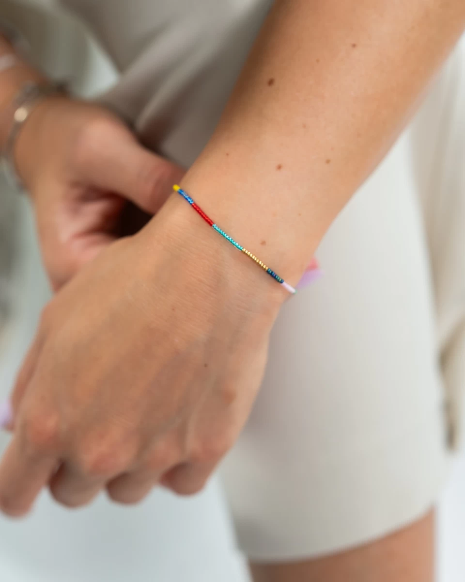 ZILIA Symbol Rainbow Silver 925 Bracelet