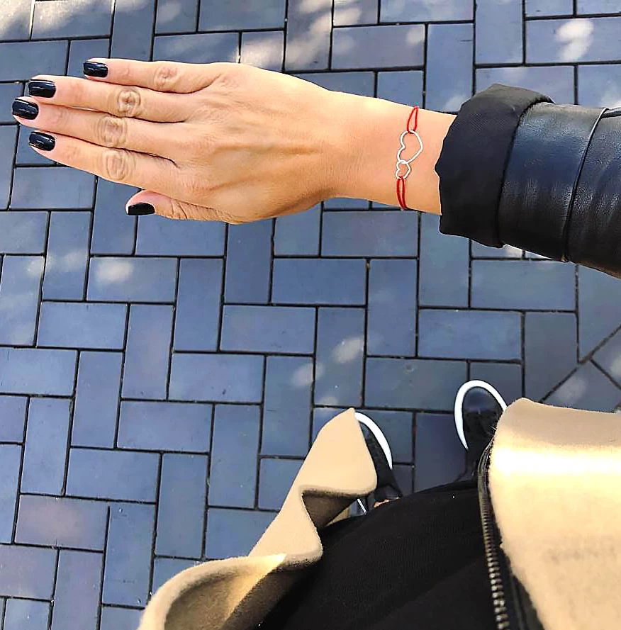 ZILIA Double Heart Gold 14K Bracelet