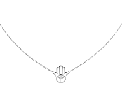 ZILIA Hamsa Silver 925 Necklace