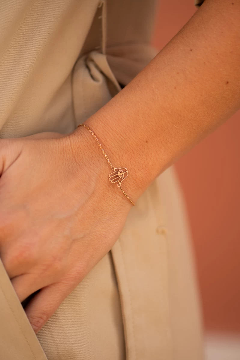 ZILIA Hamsa Silver 925 Bracelet