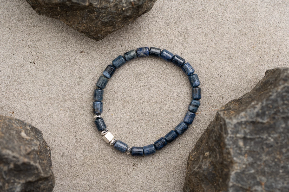 ZILIA Jasper Men 3 Silver 925 Bracelet