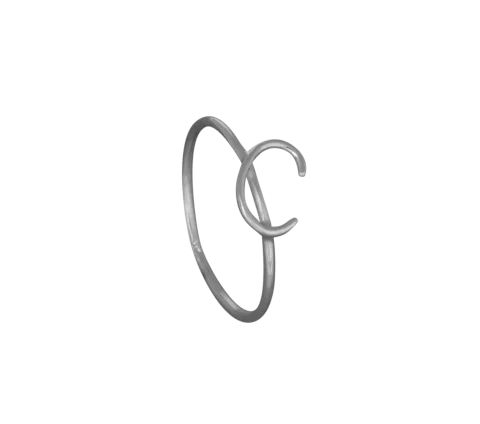 ZILIA Alphabet Silver 925 Ring