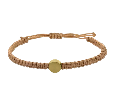 ZILIA Macrame Circle Silver 925 Bracelet