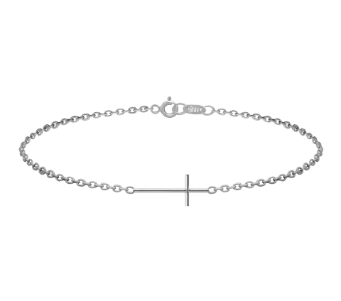 ZILIA Cross Silver 925 Bracelet