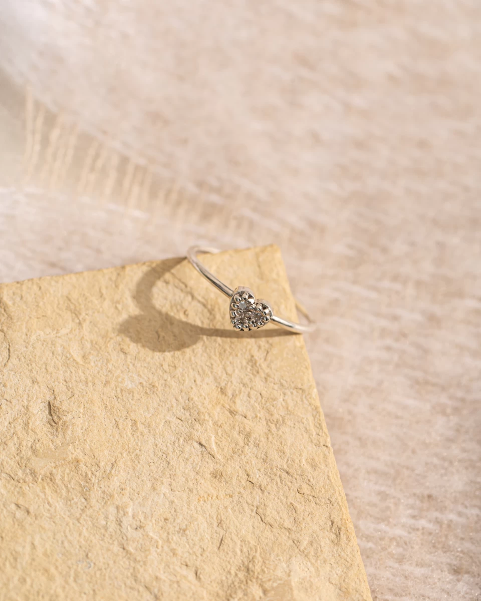 ZILIA Chloee Heart Gold 14K Ring