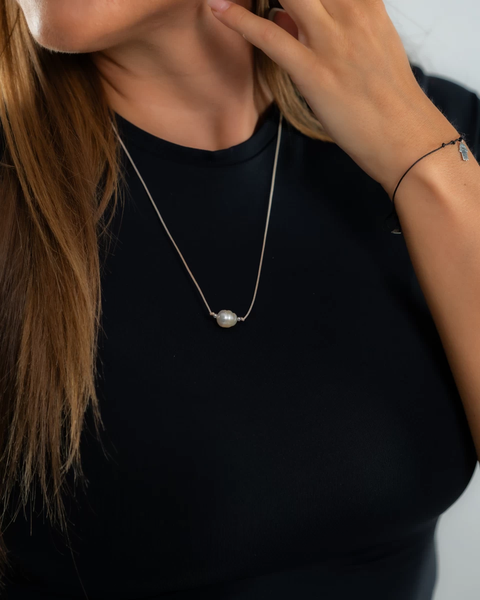 Zilia Perla Silver 925 Thread Necklace