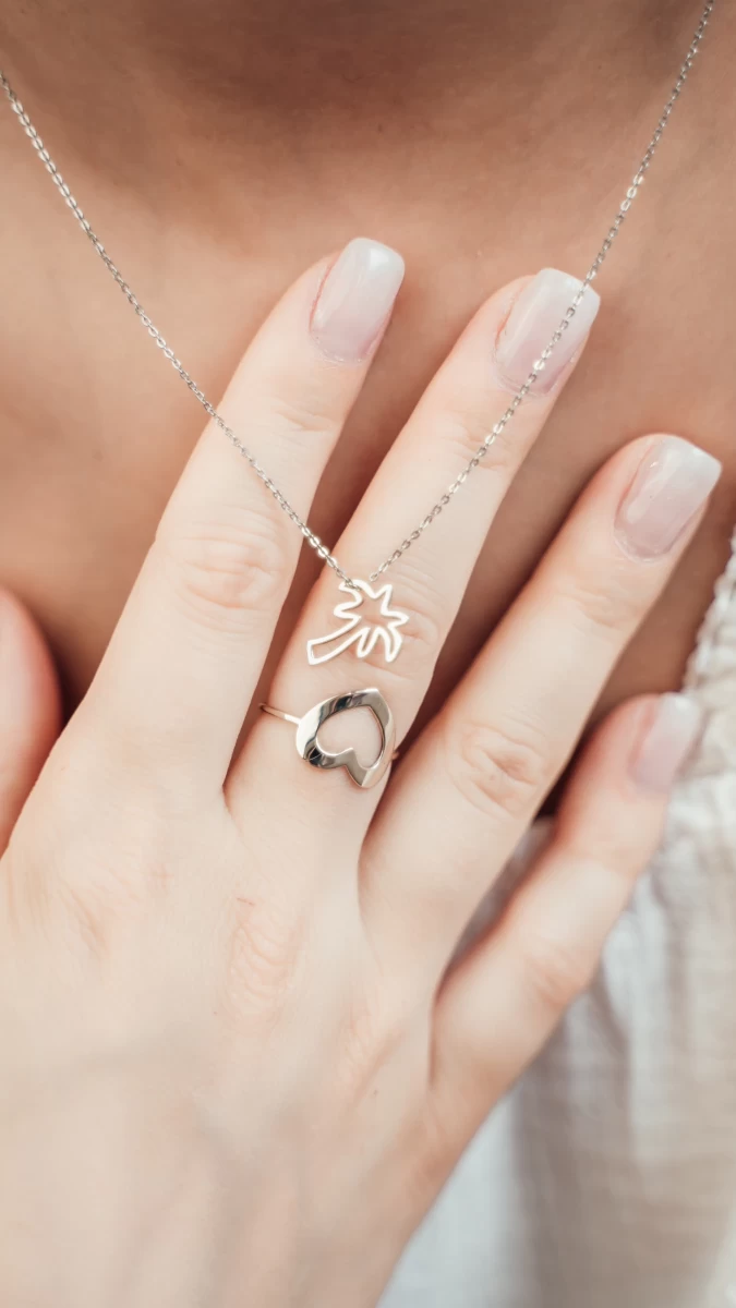 ZILIA Heart 2 Silver 925 Ring