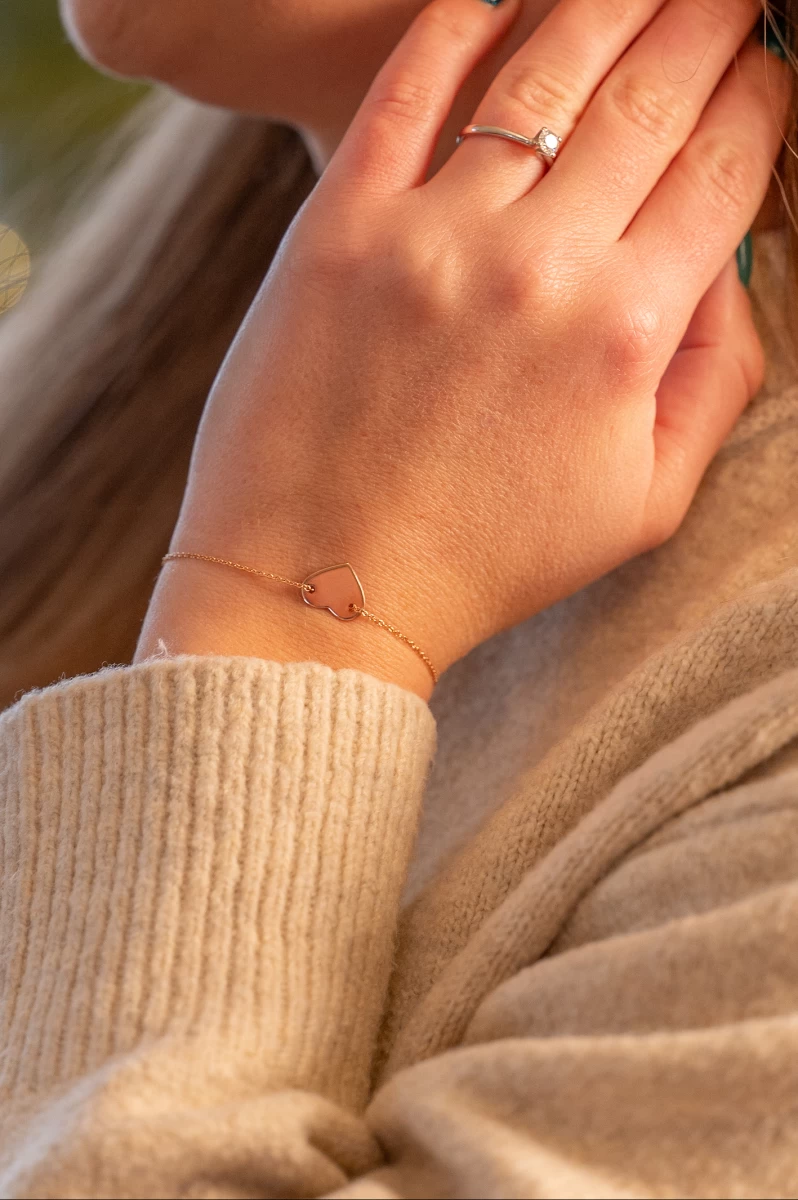 ZILIA Heart Gold 14K Bracelet