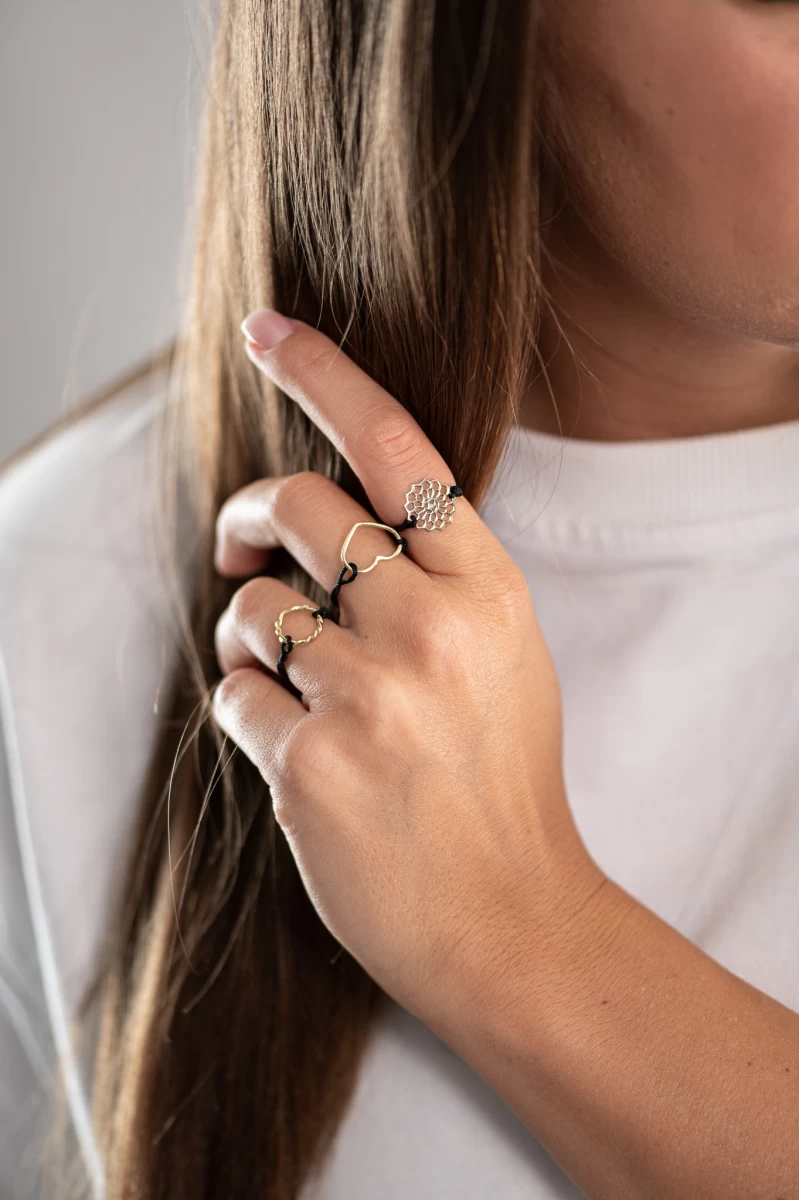 ZILIA Nolita Circle Gold 14K Ring